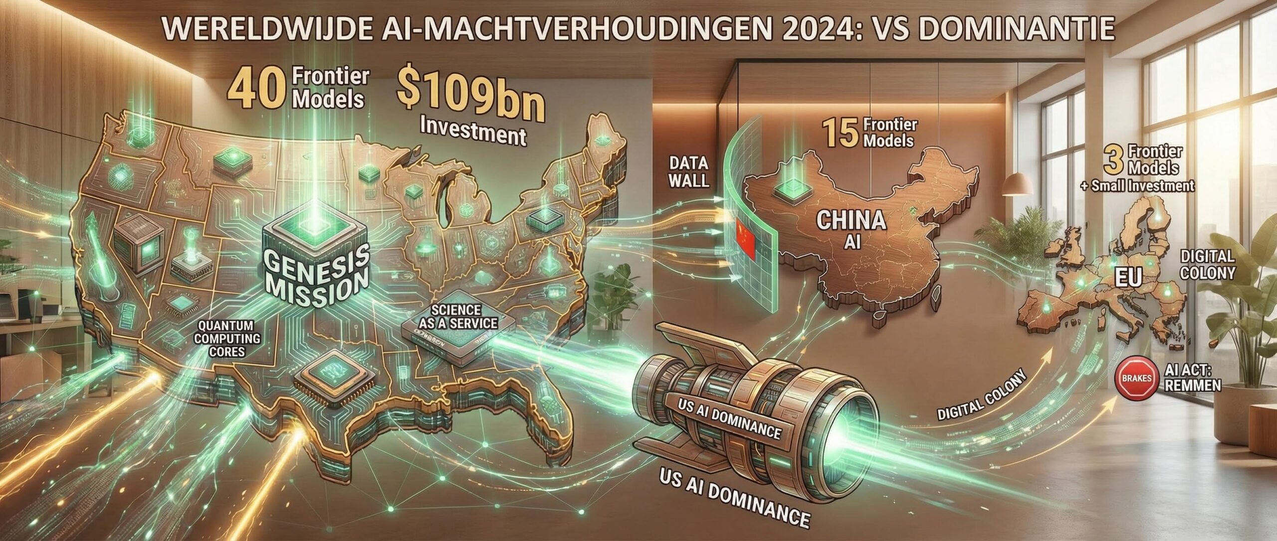 Genesis Mission - Hoe Europa de AI boot volledig mis gaat lopen